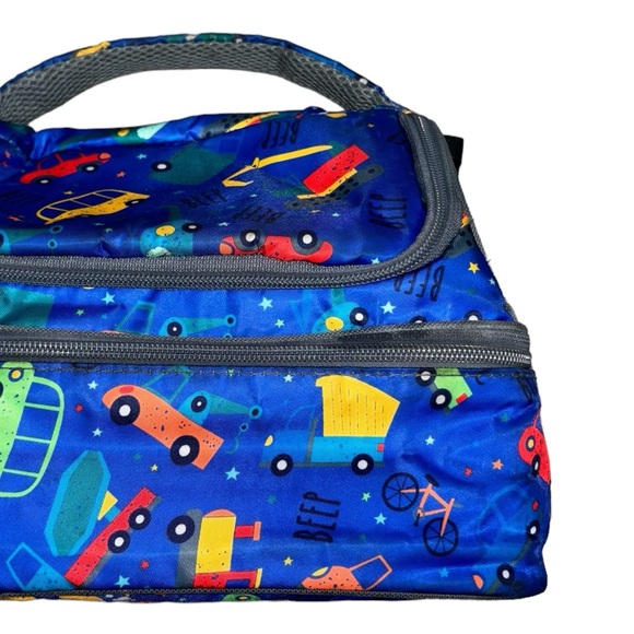 Flowfly Cars Trucks Construction Lunch Box - Picture 14 of 15